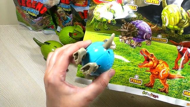 Dino TRANSBOT - Динозавры яйцо-трансформер. Новинка от СБАБАМ 2023! смотреть онлайн