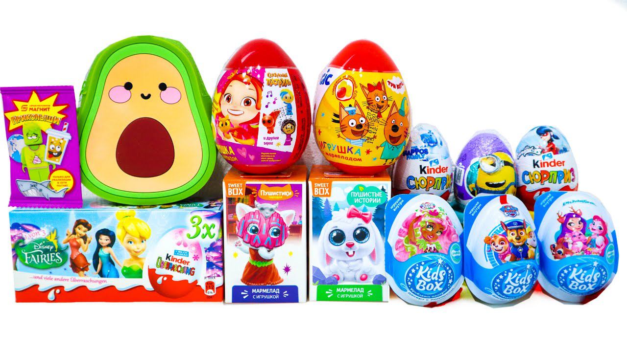 ПЯТНИЧНЫЙ МИКС СЮРПРИЗОВ Приколыши ЛЕДИ БАГ Три Кота МИНЬОНЫ Энчантималс РЕТРО КИНДЕРЫ Cave Club смотреть онлайн