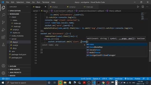 Build Word Game Using Socket io,Mongodb,Nodejs FINAL смотреть онлайн