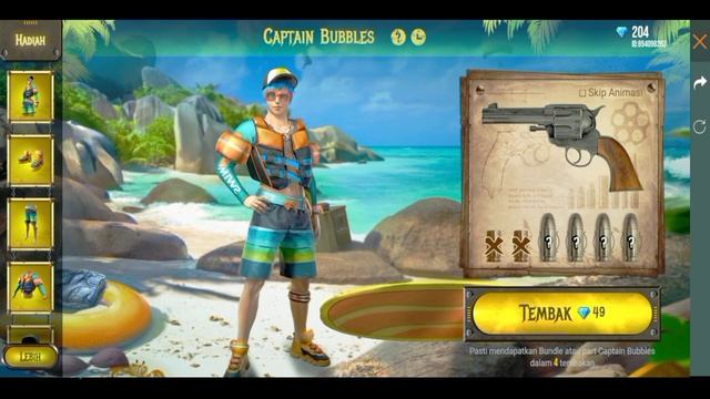EVENT TERBARU TEMBAK BUNDLE CAPTAIN BUBBLES HANYA 49 DIAMONDS!? смотреть онлайн