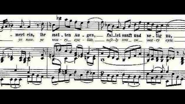 Natalie Dessay: Bach Cantata, BWV 82a (III: "Schlummert ein") смотреть онлайн