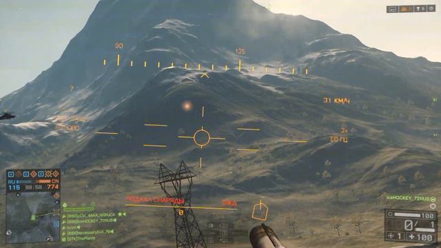 BATTLEFIELD 4 ХЕДШОТ ЛЕТЧИКУ С ТАНКА смотреть онлайн