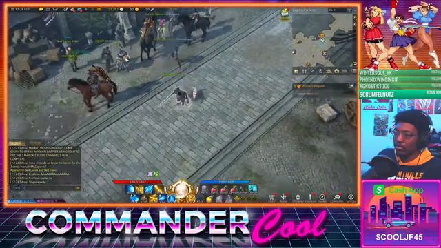Live! Lost Ark - Black Holy Knight / Chillin || CommanderCOOL смотреть онлайн