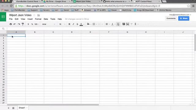 iFormBuilder Data to Single Google Docs Sheet (JSON) смотреть онлайн