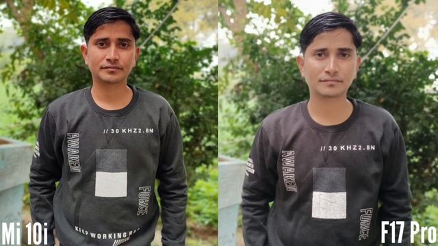 Mi 10i (108MP) vs Oppo F17 Pro (48MP) Camera Comparison смотреть онлайн