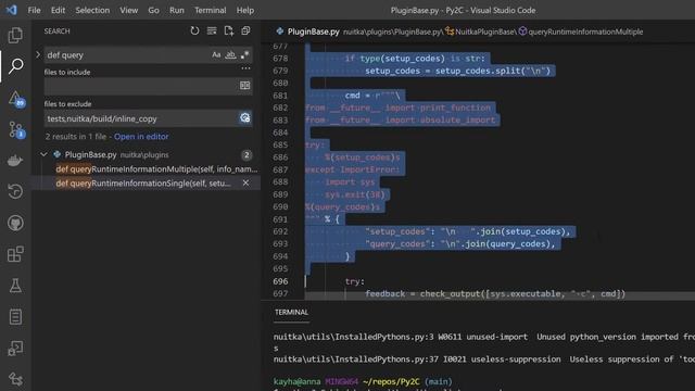 Python Compiler Nuitka Livestream #2, onefile compression for all versions смотреть онлайн