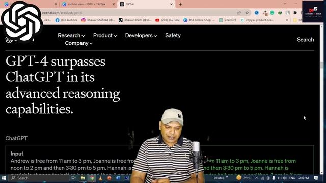 CHAT GPT 4 Tutorial in Hindi and Urdu | What is Open AI Chat GPT 4 Features смотреть онлайн