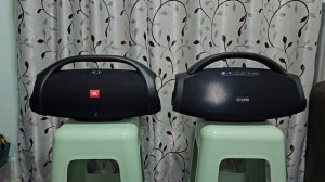 JBL Boombox2 VS W-King D20  (เพลงเสียงขลุยเรียกนาง) Indoor Volume 60% #wking #jbl