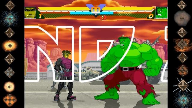 Beast Boy (DC Comics) vs Incredible Hulk (Marvel Comics) - Ultimate Mugen Fight 2016 смотреть онлайн