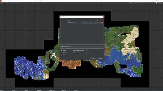 How To Reset Chunks With MCA Selector
