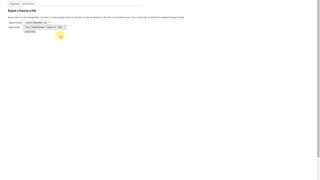 Download CSV Form Video Example смотреть онлайн