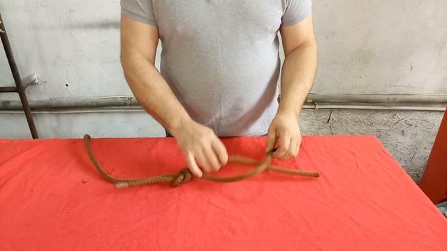 Как связать буксировочный канат. Узел ткацкий смотреть онлайн