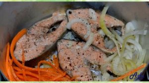 Горбуша вареная Рецепт, пошаговый, как приготовить, видеорецепт