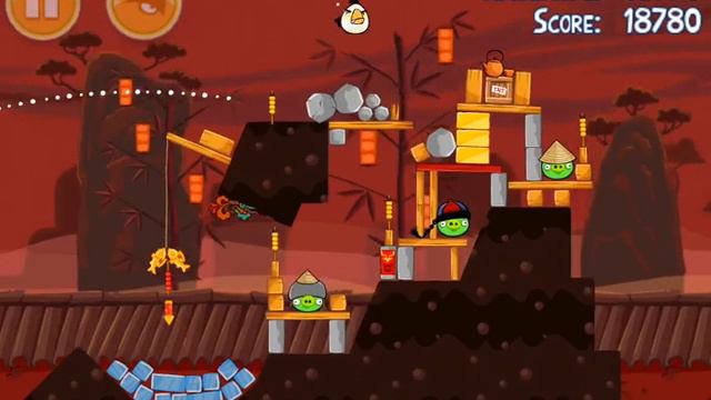 Angry Birds Seasons Year of the Dragon 1-2 2012 mistake... смотреть онлайн