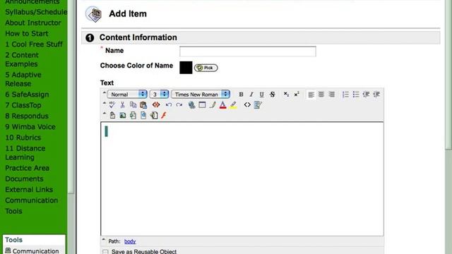 How to Turn Off the WYSIWYG Editor in Blackboard смотреть онлайн