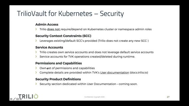 TrilioVault: Решения резервного копирования для Kubernetes и OpenShift_17.09.2020 смотреть онлайн