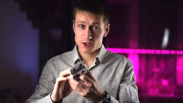 Фокус ЛЕТАЮЩАЯ КАРТА + КОНТРОЛЬ • Обучение выстрелу картой из колоды - это неожиданная концовка