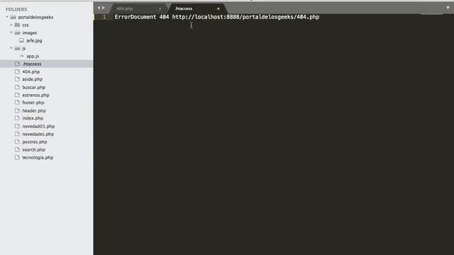 Como crear Página de Error 404 смотреть онлайн