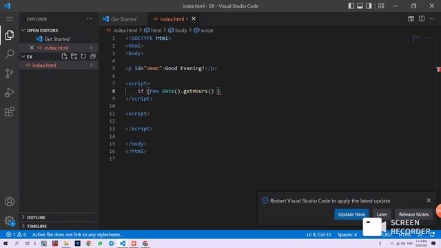 JavaScript if else and else if смотреть онлайн