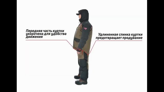 Костюм мужской зимний Арктика III NEW мод 9907  Зимняя рыбалка