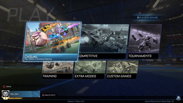 Rocket League Having Problems 0 Players Online Broke Again Season 1 Epic Online Service смотреть онлайн