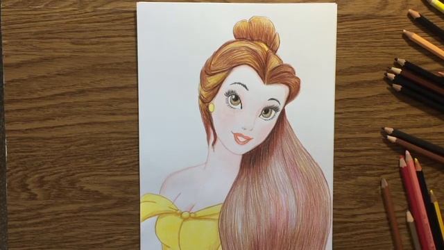 How to draw disney princess. Как нарисовать диснеевских принцесс. смотреть онлайн