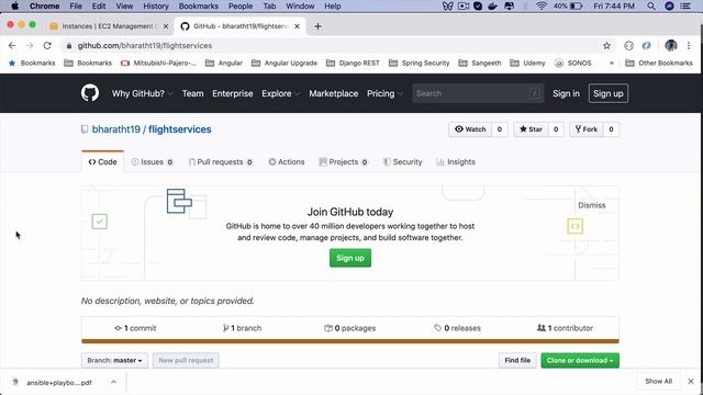 GIT Flight Services Project смотреть онлайн