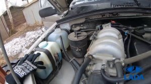 Замена антифриза своими руками Сhevrolet Niva / обслуживание автомобиля / Sibiria антифриз.