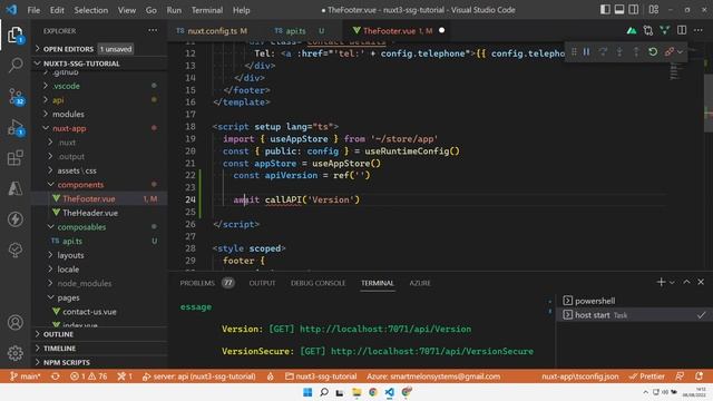 Simple, Secure API calls using a Vue 3 Composable смотреть онлайн