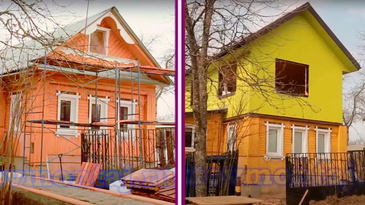 КАРКАСНЫЙ ВТОРОЙ ЭТАЖ С НОВОЙ КРЫШЕЙ. РУССКОЕ КАРКАСНОЕ ДОМОСТРОЕНИЕ смотреть онлайн