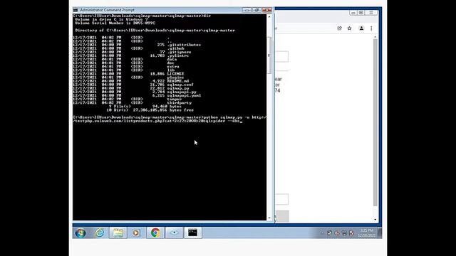 SQL injection - SQLMAP no Windows (sqlmap bug bounty) - Pentest/Hackeando Com Windows смотреть онлайн