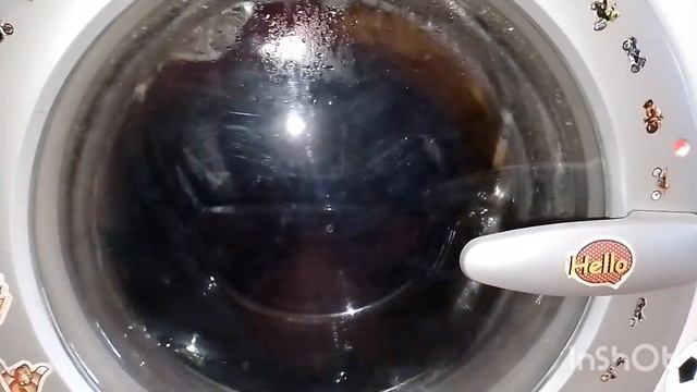 Процесс стирки и отжима. Хлопок 40 1000 об/мин. смотреть онлайн