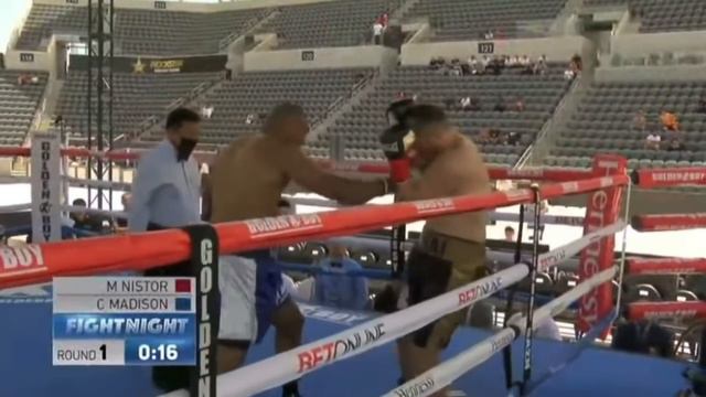 Mihai Nistor vs Colby Madison KO смотреть онлайн