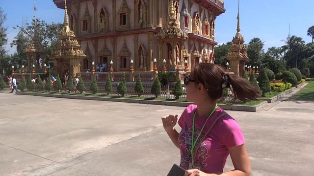 Пхукет . Храм Ват Чалонг часть 1 смотреть онлайн