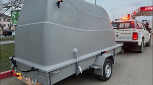 В продаже отличный прицеп с пробегом