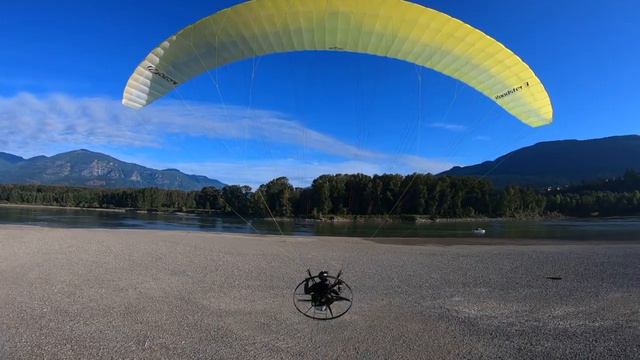 Paramotoring Harrison River BC Canada смотреть онлайн