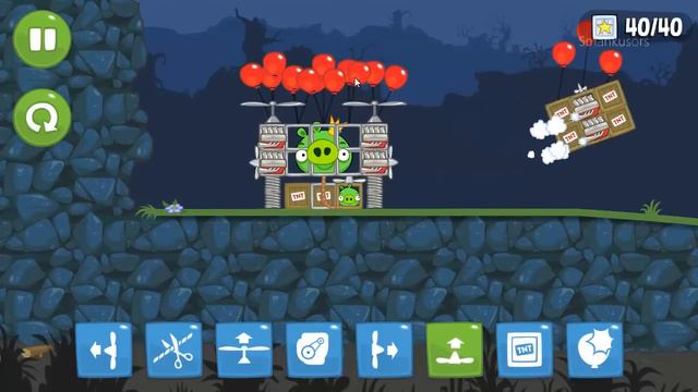 Bad Piggies - Flying Pig Cannon