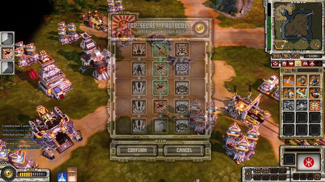 C&C Red Alert 3 Corona Mod - Empire of the Rising Sun Imperial Gameplay (No Commentary) VS AI Bruta смотреть онлайн