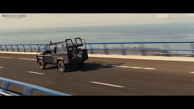 Tank Chase Scene 1of2 - FAST And FURIOUS 6 (Escort, Mustang, Charger, Tank) 1080p