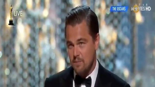 Речь Леонардо ДиКаприо на вручении «Оскара»-2016 (русские субтитры) смотреть онлайн