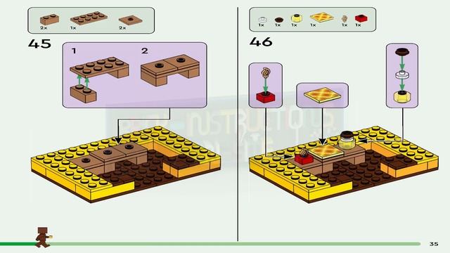 LEGO instructions - Minecraft - 21241 - The Bee Cottage смотреть онлайн