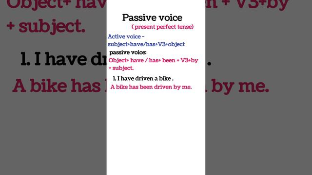 Passive voice - present perfect tense @englishwalididi смотреть онлайн