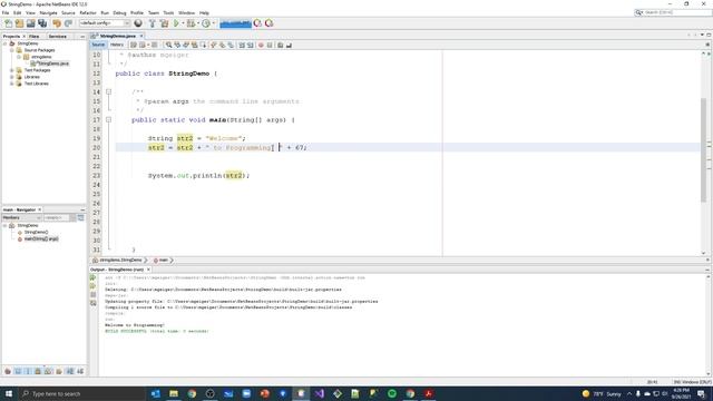Java Strings - Concatenation смотреть онлайн