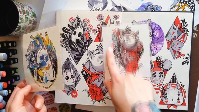 Бумага | Всё о моих альбомах, скетчбуках и бумаге для маркеров смотреть онлайн