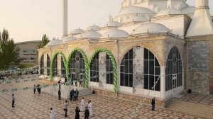 праздничный такбир, джума мечети в Махачкале