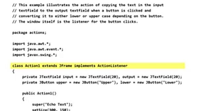 Intermediate Java Programming - GUIs and Event Handling Part 3 смотреть онлайн