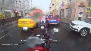 Мото Былины #123. СОРОК ПЯТЬ поливалок за 2 минуты езды. Собянин победил!