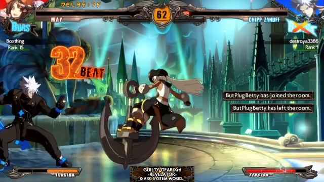 Guilty Gear Xrd -Revelator- No hit effects glitch смотреть онлайн