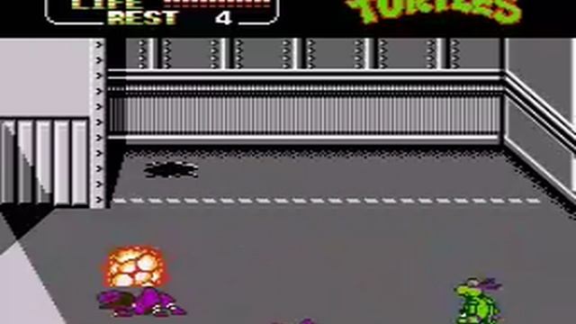 Teenage Mutant Ninja Turtles 2 - Черепашки-ниндзя в детстве 2(скоростное прохождение) смотреть онлайн