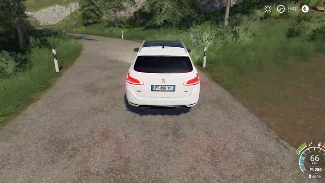 Peugeot 308 SW - Farming Simulator 2019 [FS19 LS19 Unmarked Police Car Mod] #farming #peugeot #ca смотреть онлайн